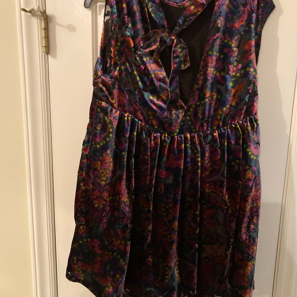 Free People Multicolor Patterned Mini Dress - Picture 5 of 5